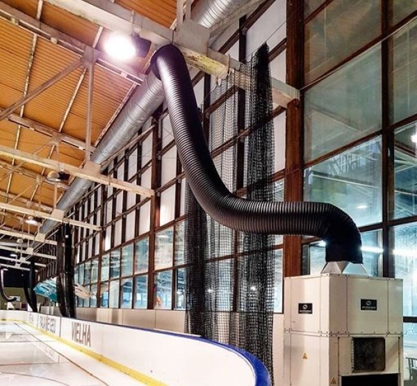 Control ambiental para una competición de curling en Vielha