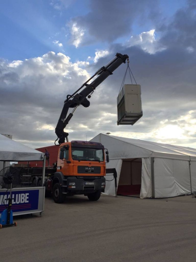 Alquiler de aire acondicionado para carpas