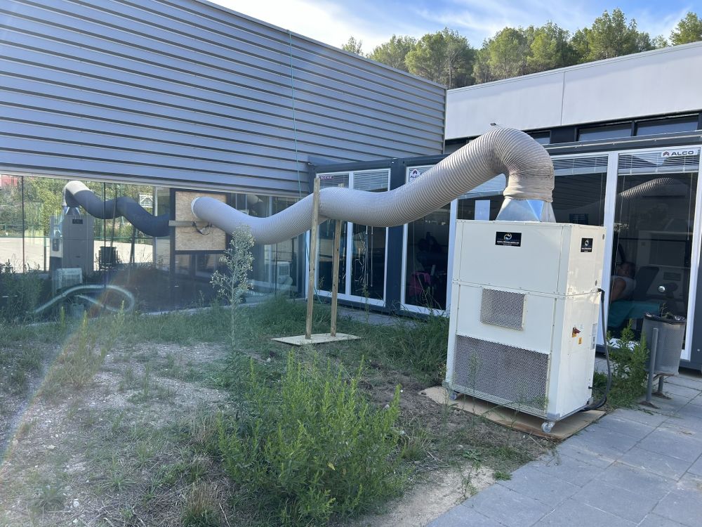 Alquiler de aire acondicionado para industria