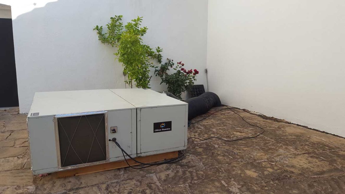 Alquiler de aire acondicionado para industria