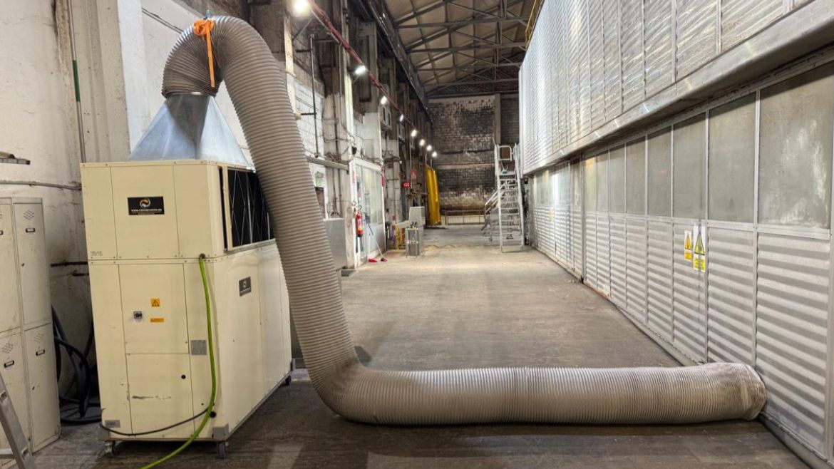 Alquiler de aire acondicionado para industria