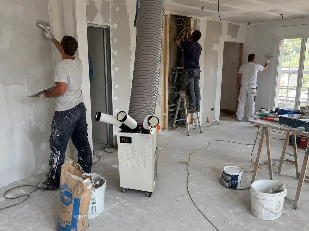 Climatización temporal durante obras